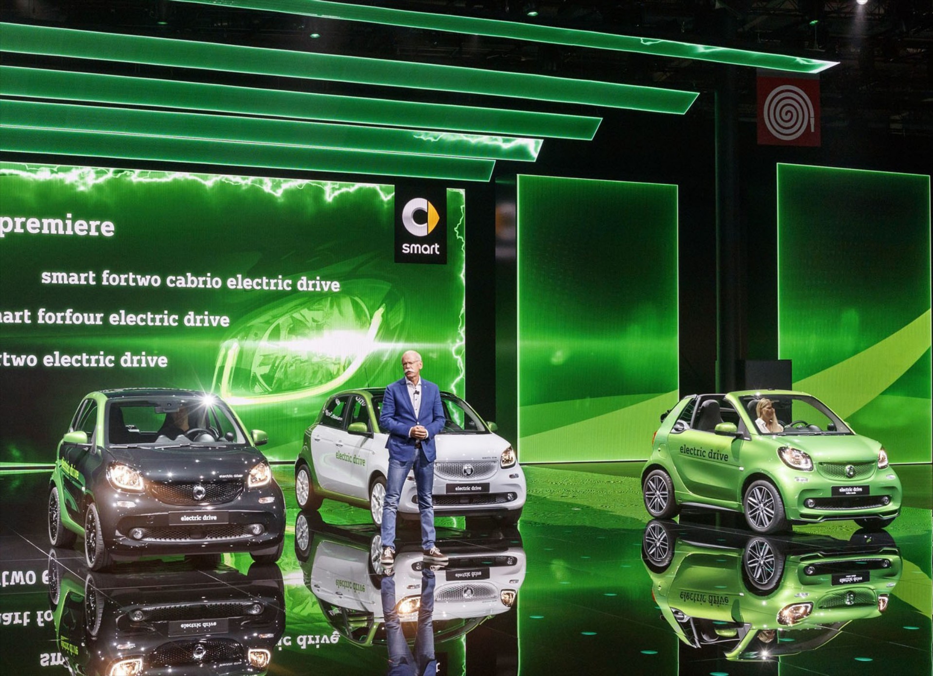 Πρεμιέρα στο Παρίσι τα ηλεκτρικά Smart