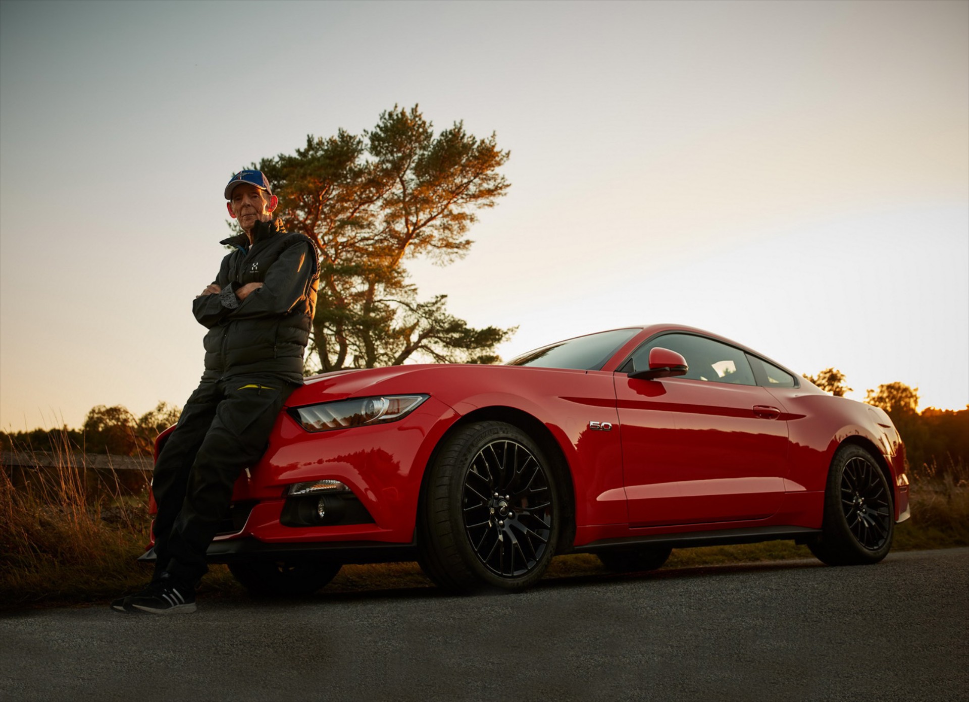 97χρονος αγόρασε Ford Mustang