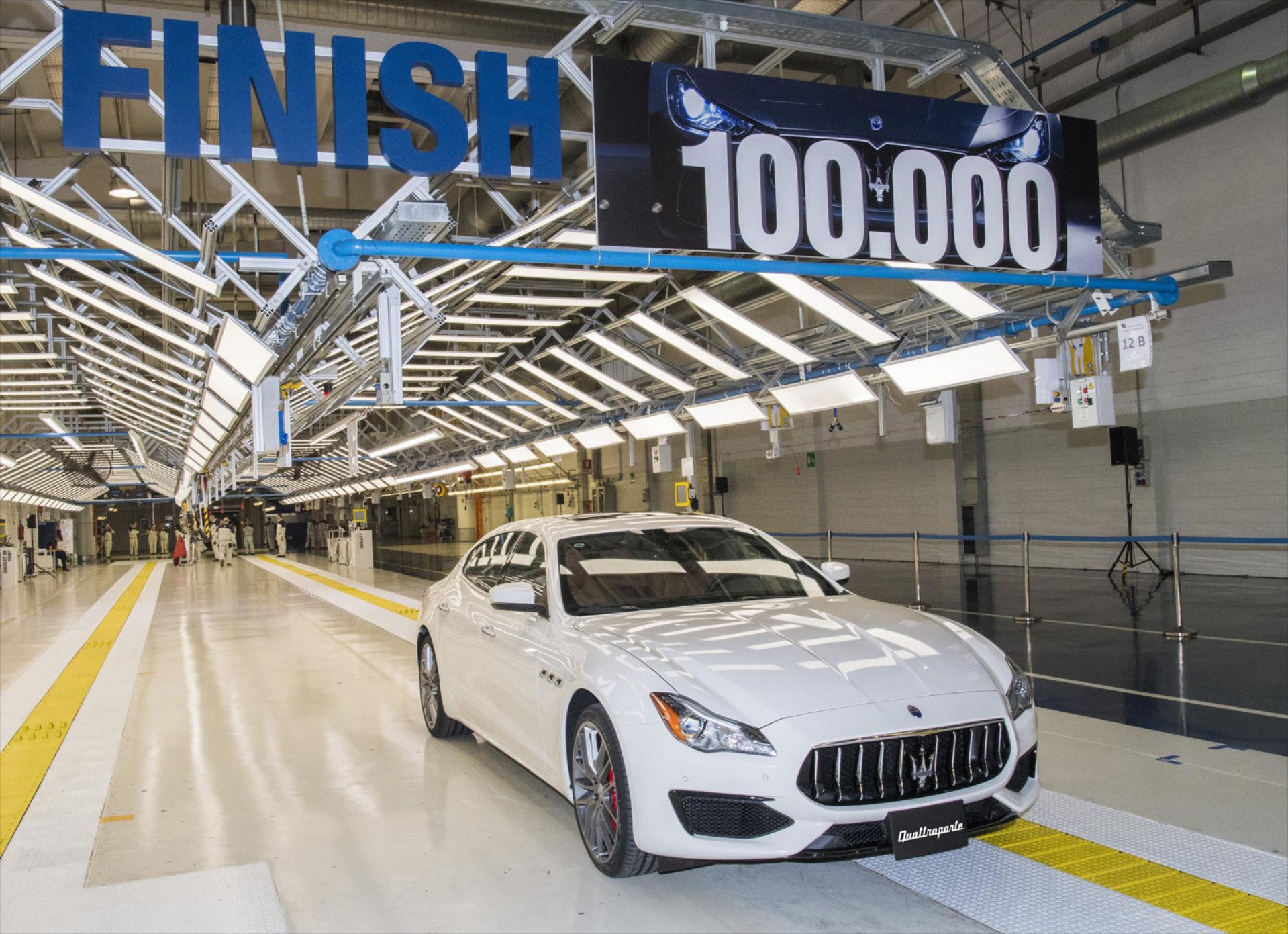 Η Maserati-ορόσημο στο εργοστάσιο Agnelli