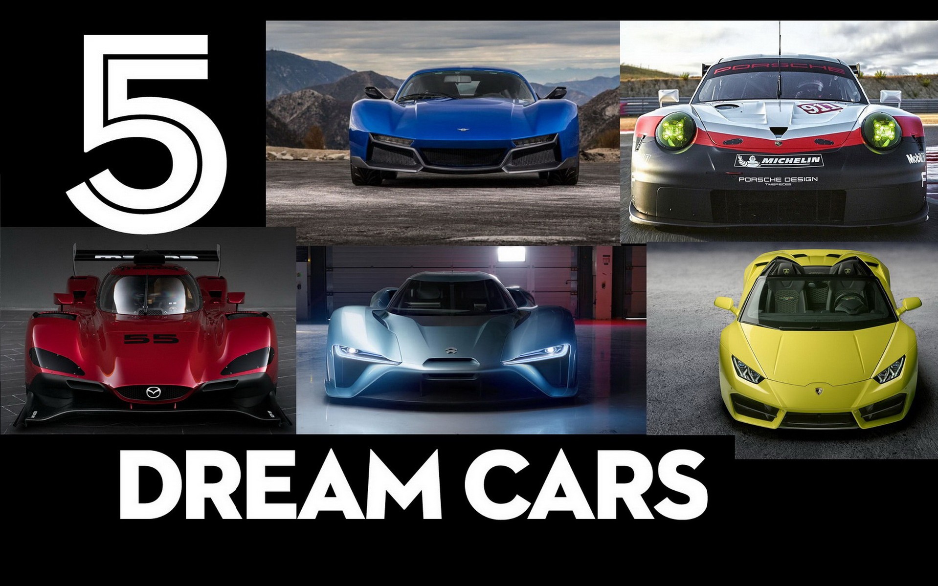 5 ΗΟΤ SUPERCARS