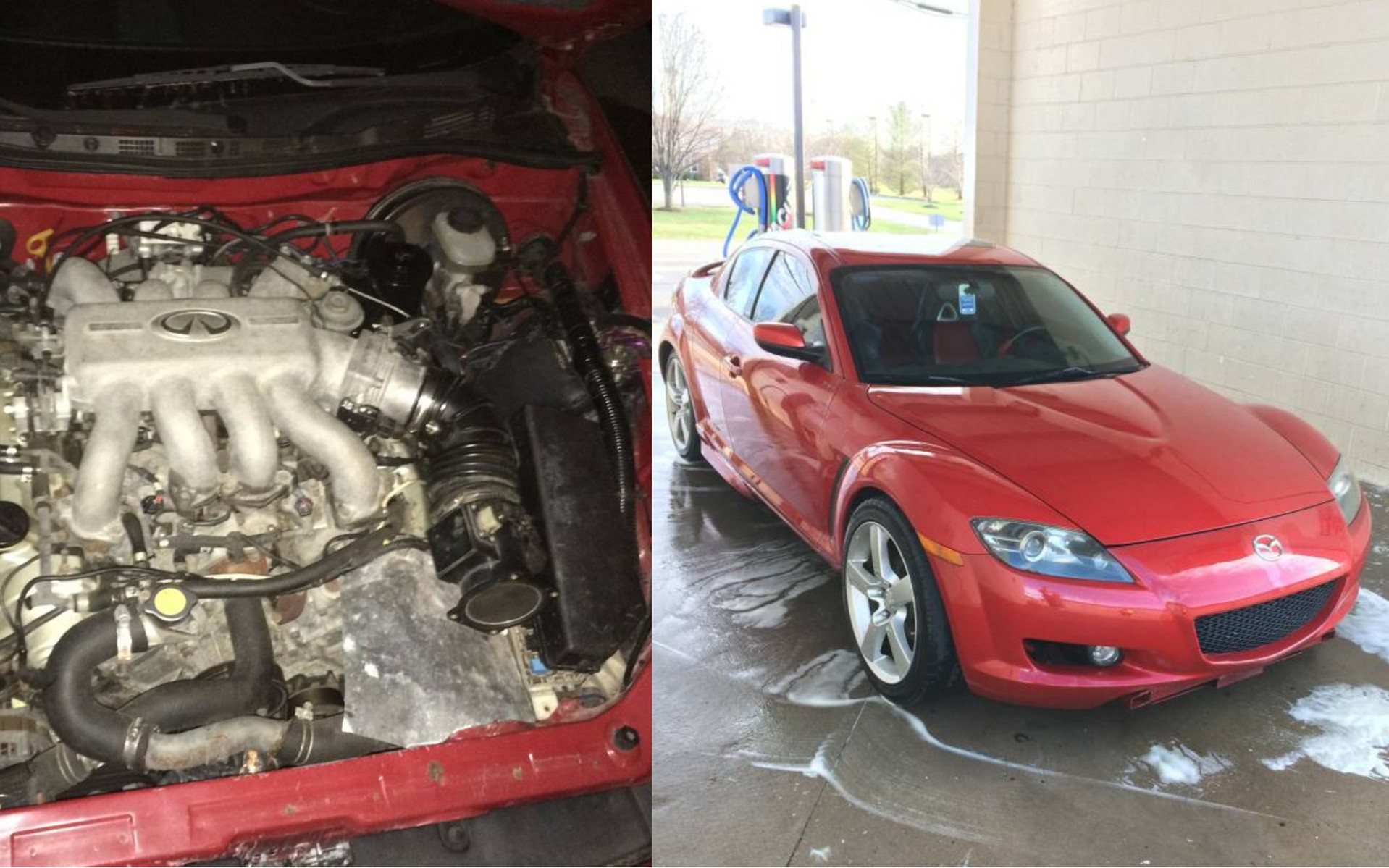 Τι αξία έχει Mazda RX-8 με V8 μοτέρ; 2.300 ευρώ!