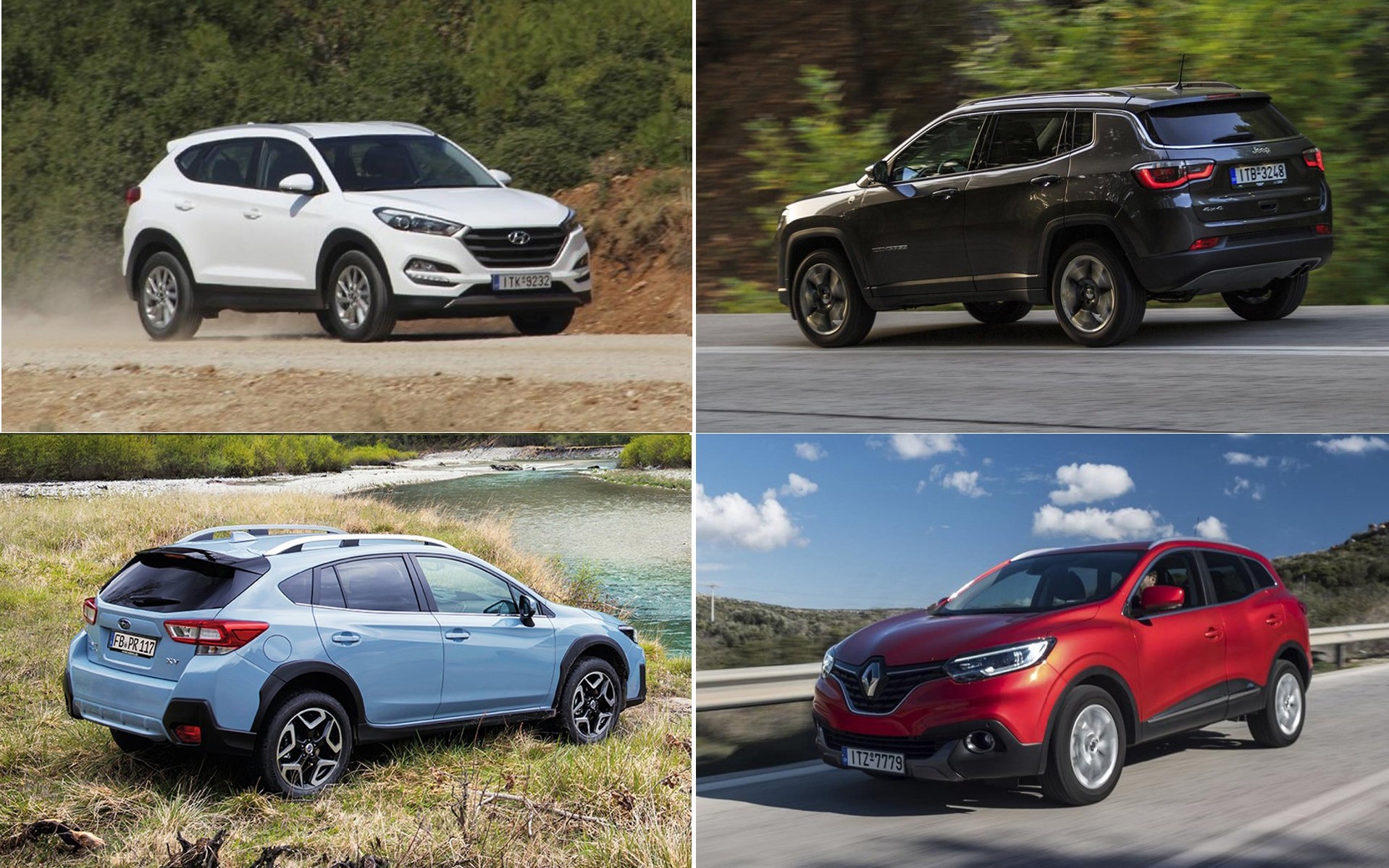 ΔΟΚΙΜΗ: 4 compact SUV με σύστημα 4x4