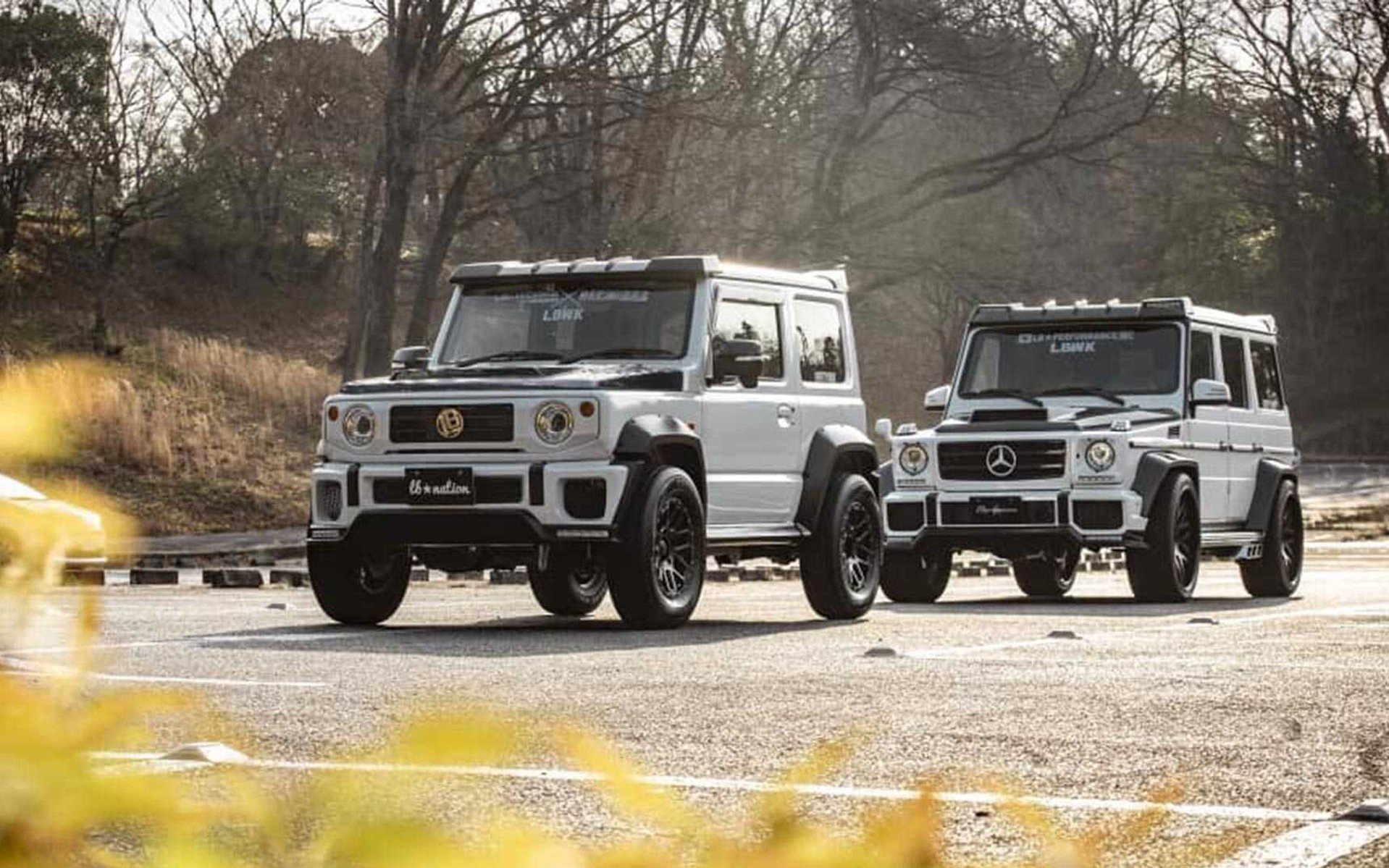 Ποιο είναι το Suzuki Jimny και ποια η G-Class;