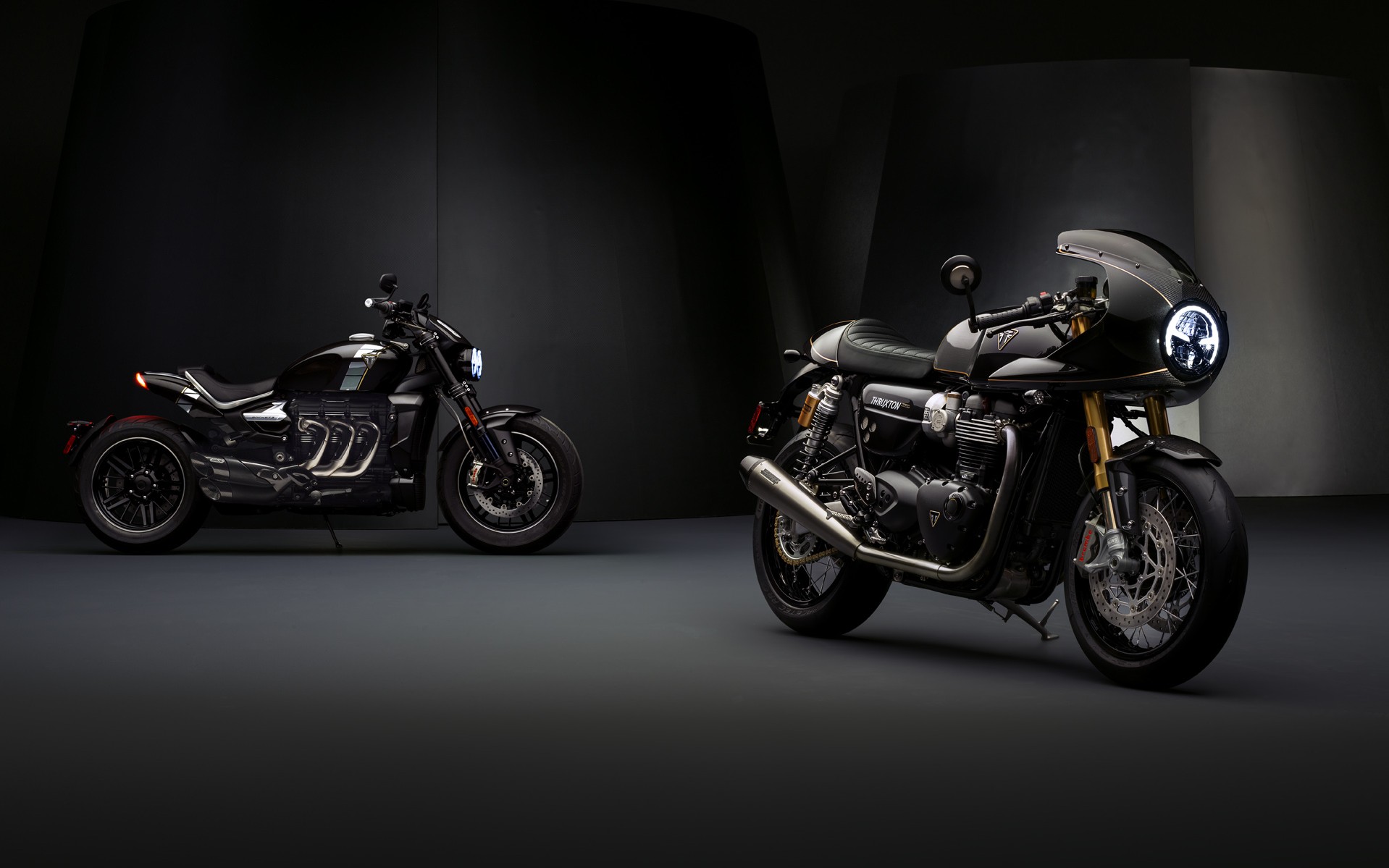 Νέες Triumph Thruxton TFC και Concept Rocket TFC
