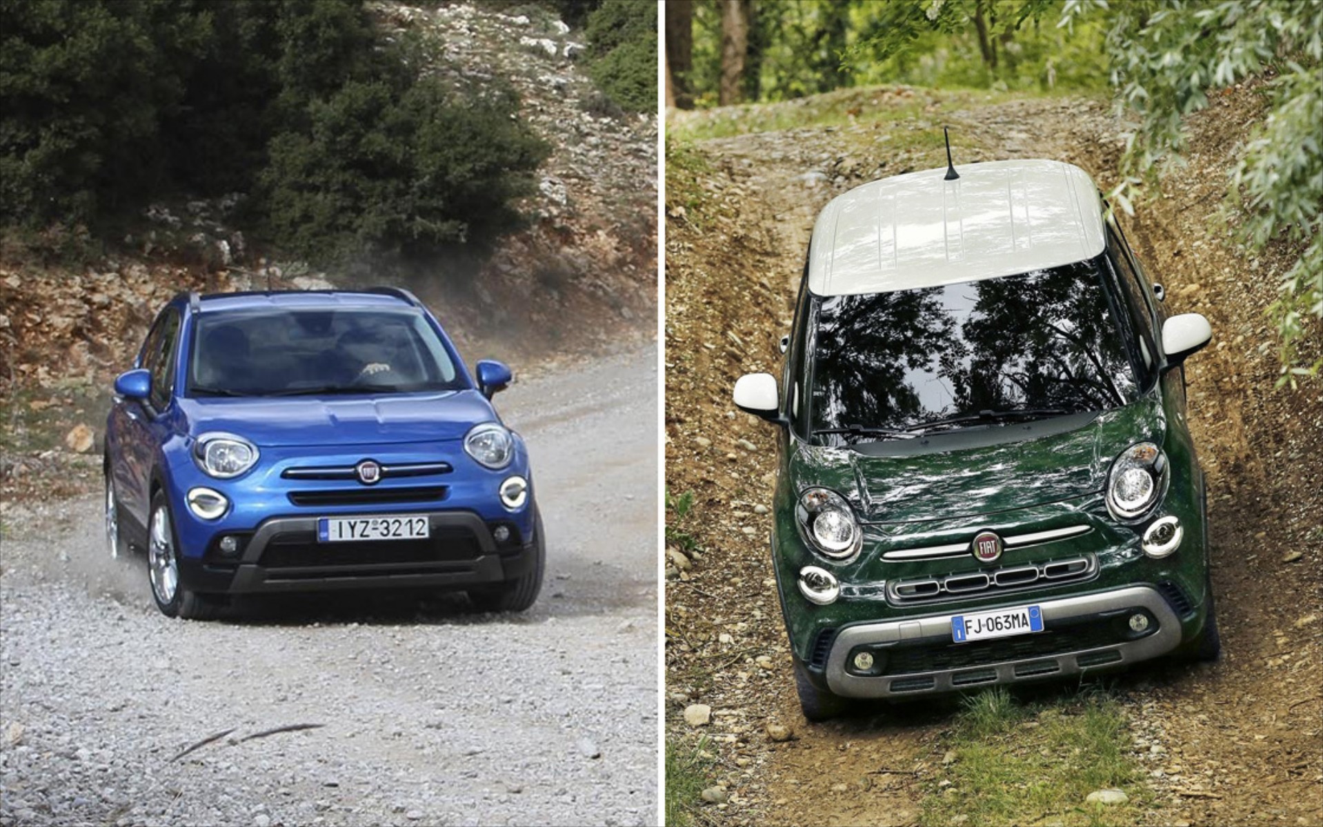 ΔΟΚΙΜΗ: Οι εκδόσεις Cross των Fiat 500X και 500L