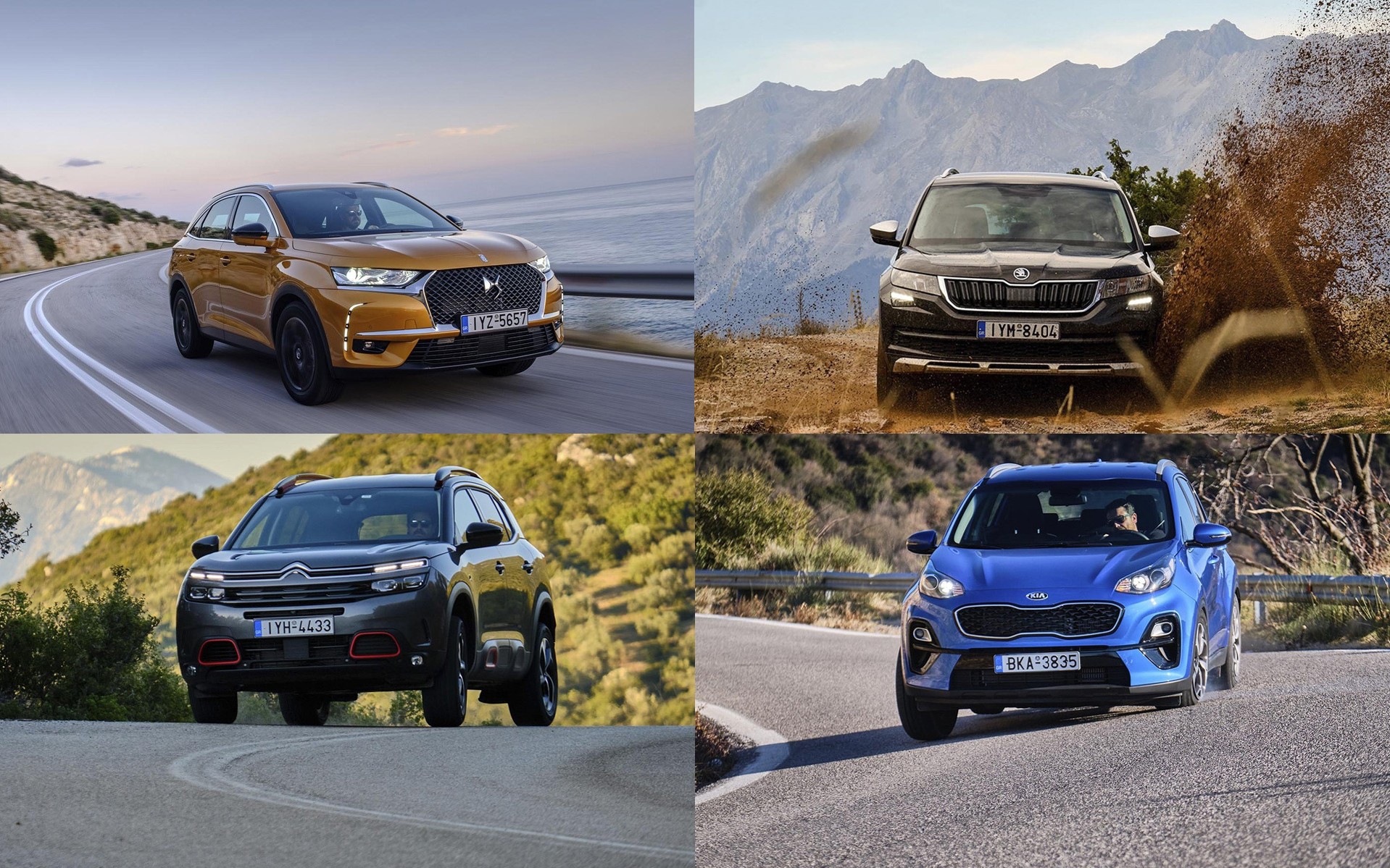 Video Δοκιμή: 4 μεσαία SUV με κινητήρα diesel