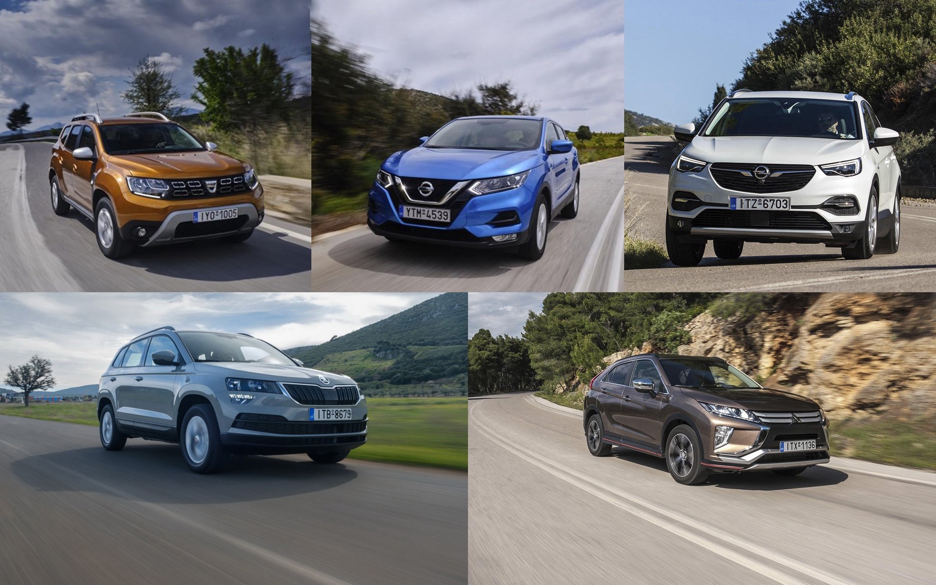 Video δοκιμή: 5 compact SUV με turbo βενζίνης