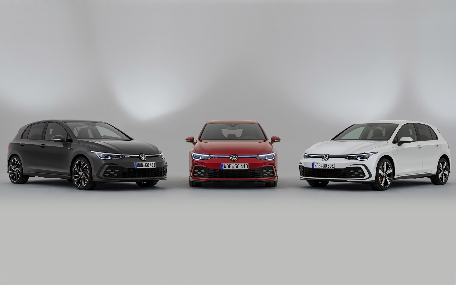 Μάθε λεπτομέρειες για τις σπορ εκδόσεις του νέου Golf: GTI, GTD, GTE