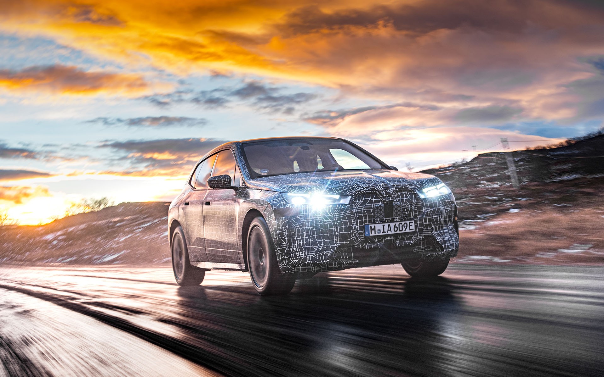 Δοκιμές αντοχής στο Βόρειο Ακρωτήριο για την BMW iX