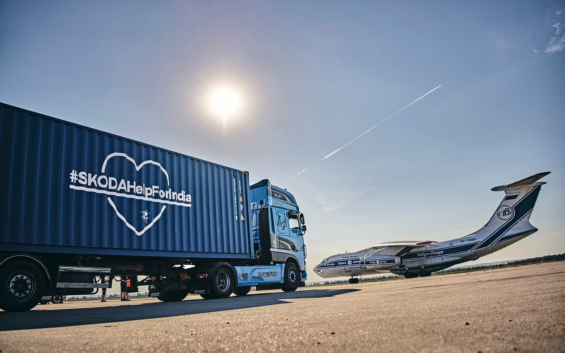 Αποστολή ανθρωπιστικής βοήθειας από τη SKODA στην Ινδία