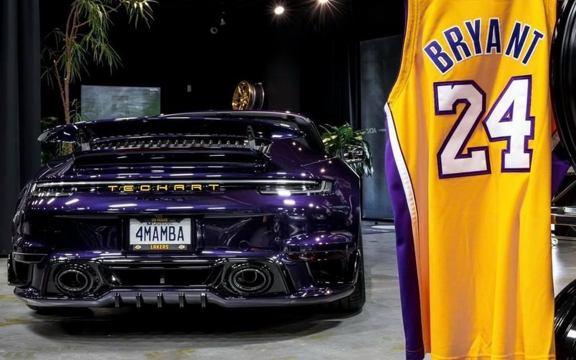 Αυτή η Porsche 911 Turbo S είναι αφιερωμένη στον Kobe Bryant