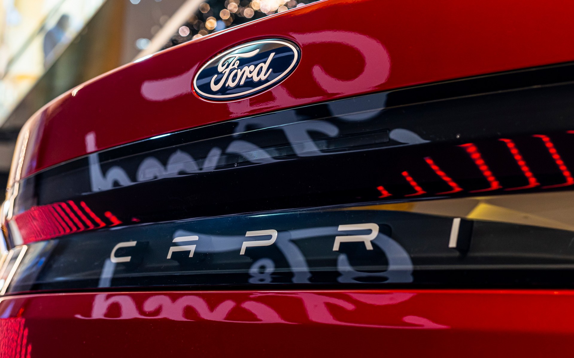 Που μπορείς να δεις το νέο Ford Capri από κοντά! 