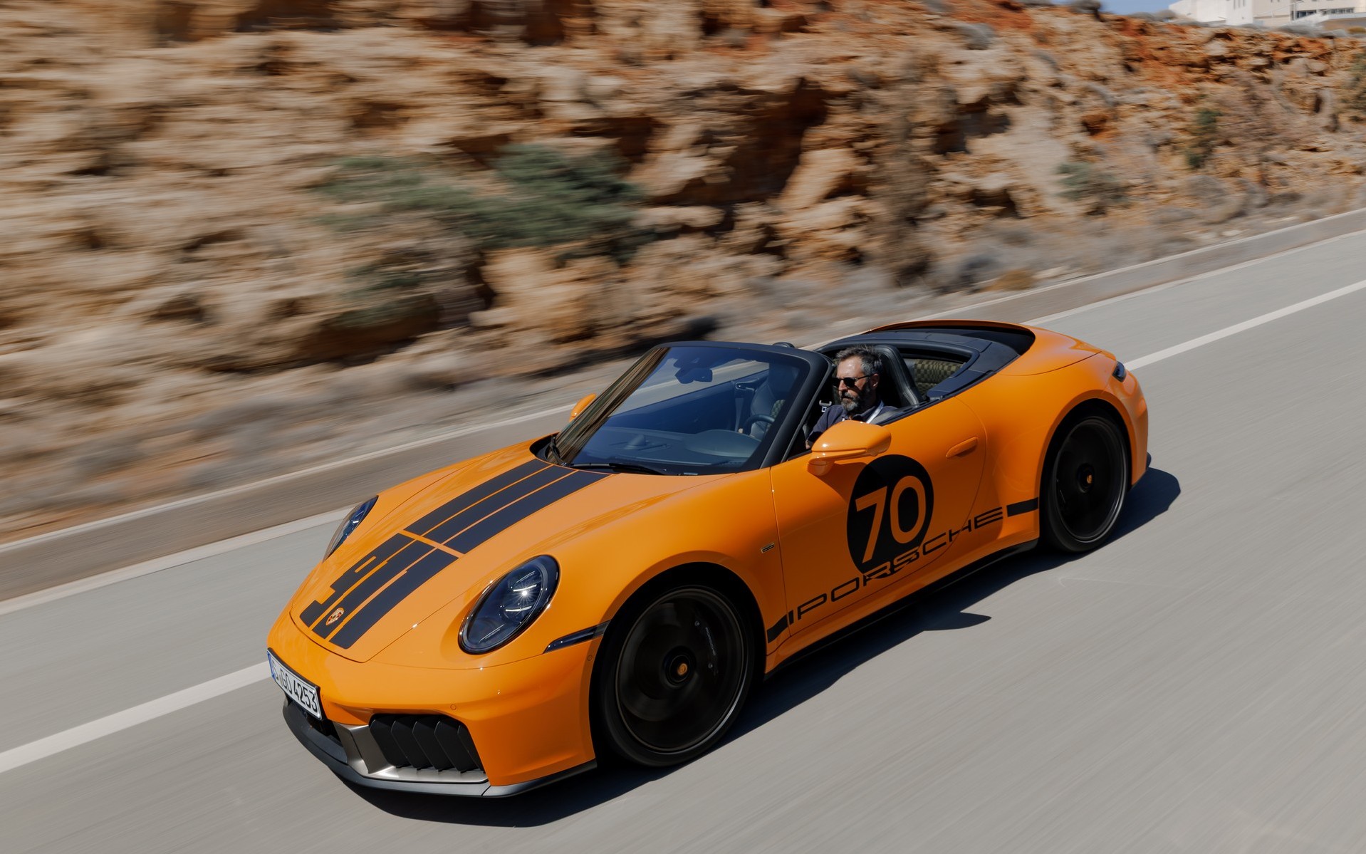 Οδηγούμε στην Κρήτη την υβριδική Porsche 911 Spirit 70! 