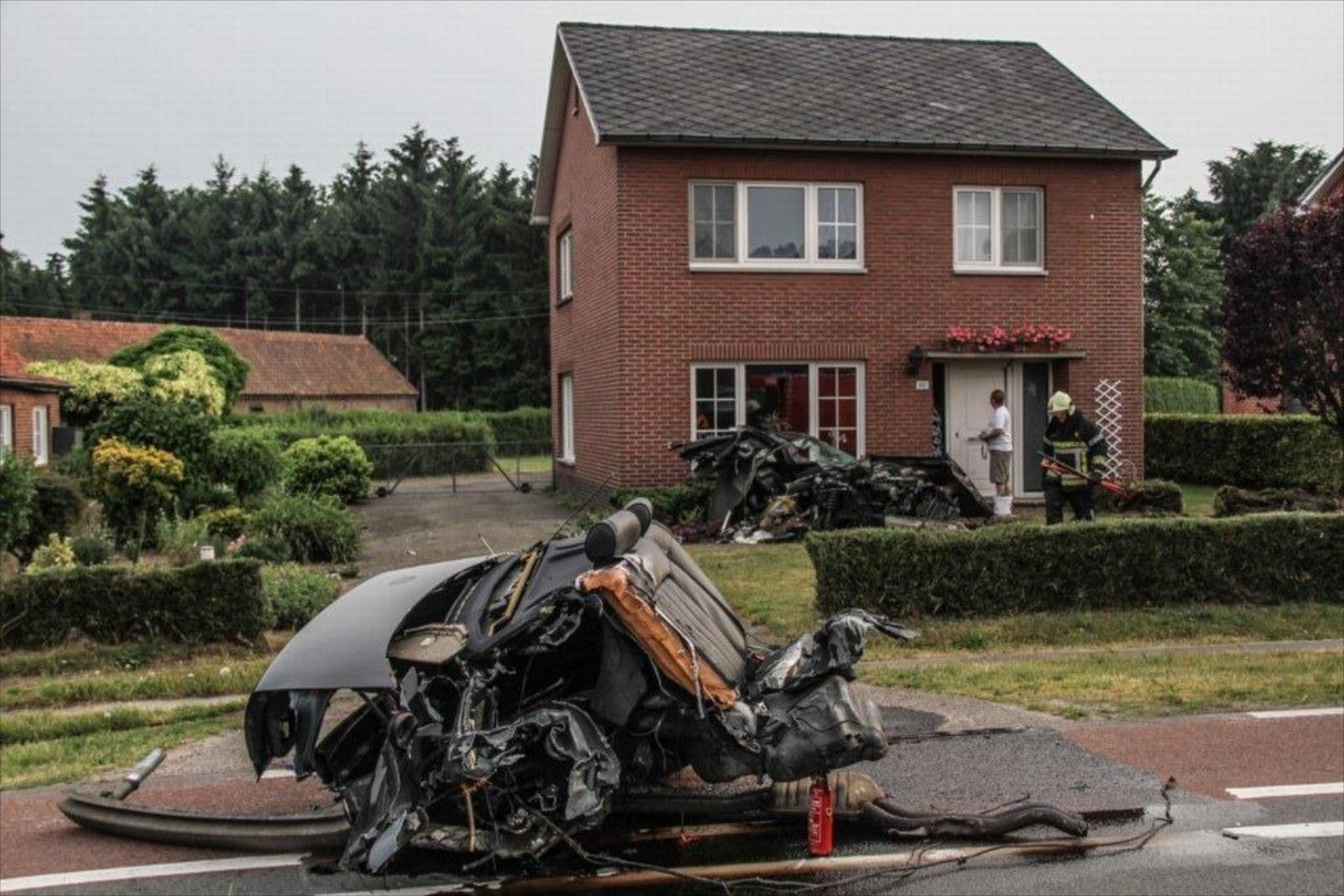 Τρομακτικό ατύχημα με Audi S8 στο Βέλγιο