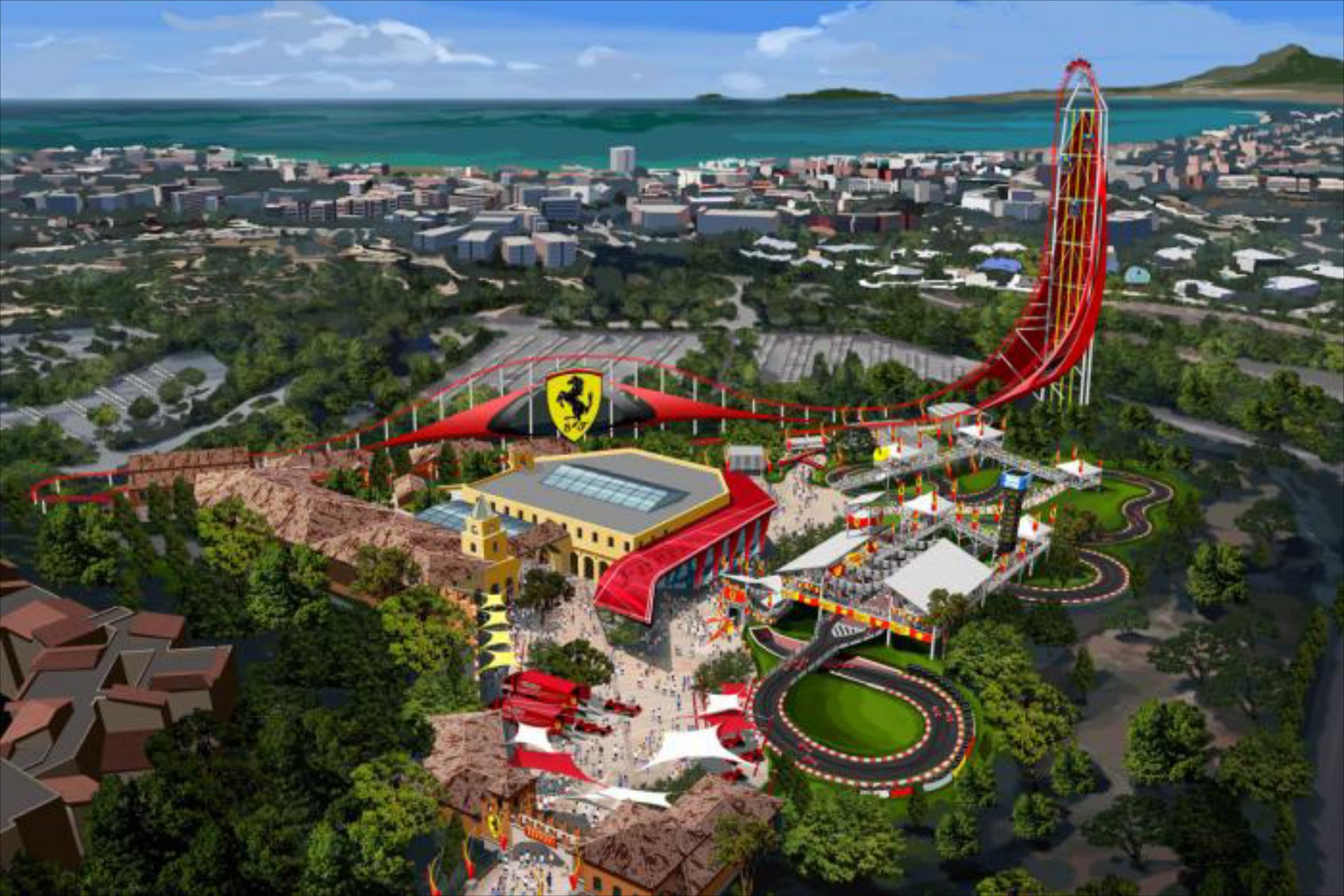 Ferrari Land ανοίγει το 2016
