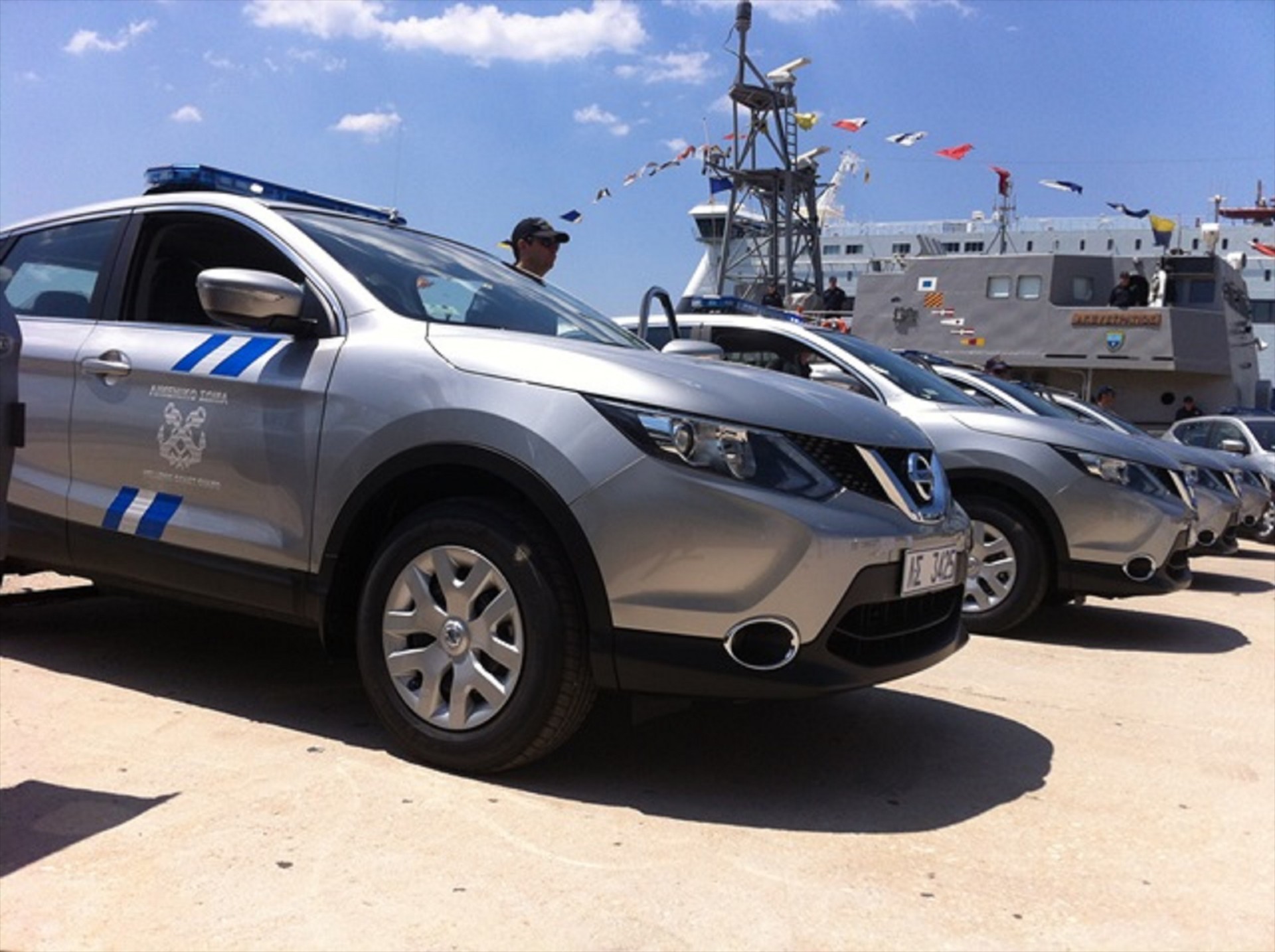Nissan Qashqai για το Λιμενικό Σώμα