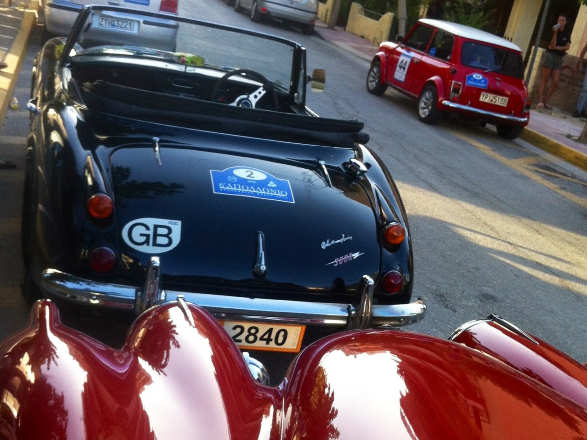 Με Austin Healey 3000 MKIII Works στο 6ο Απολλώνιο Ράλλυ