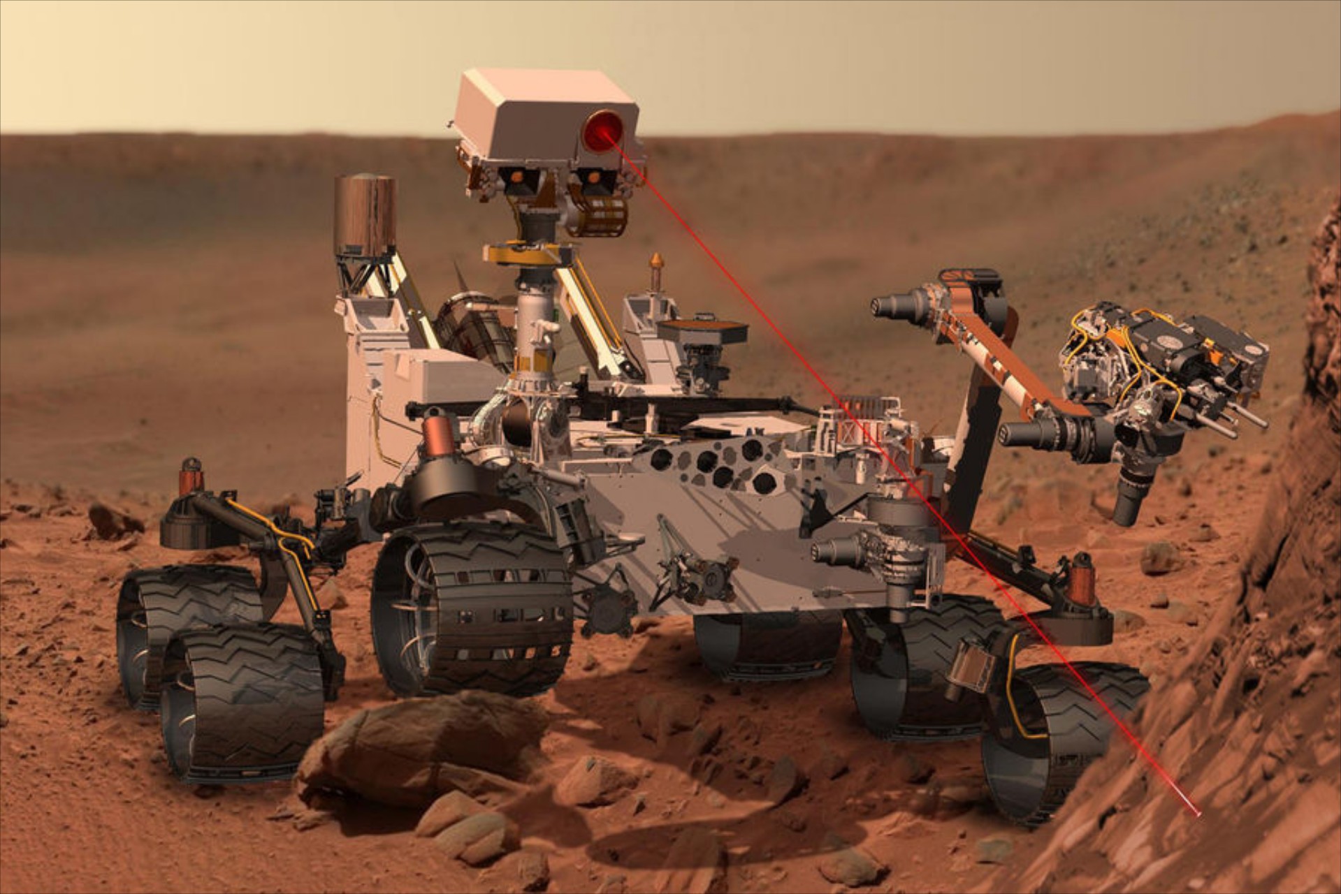 NASA Curiosity Rover