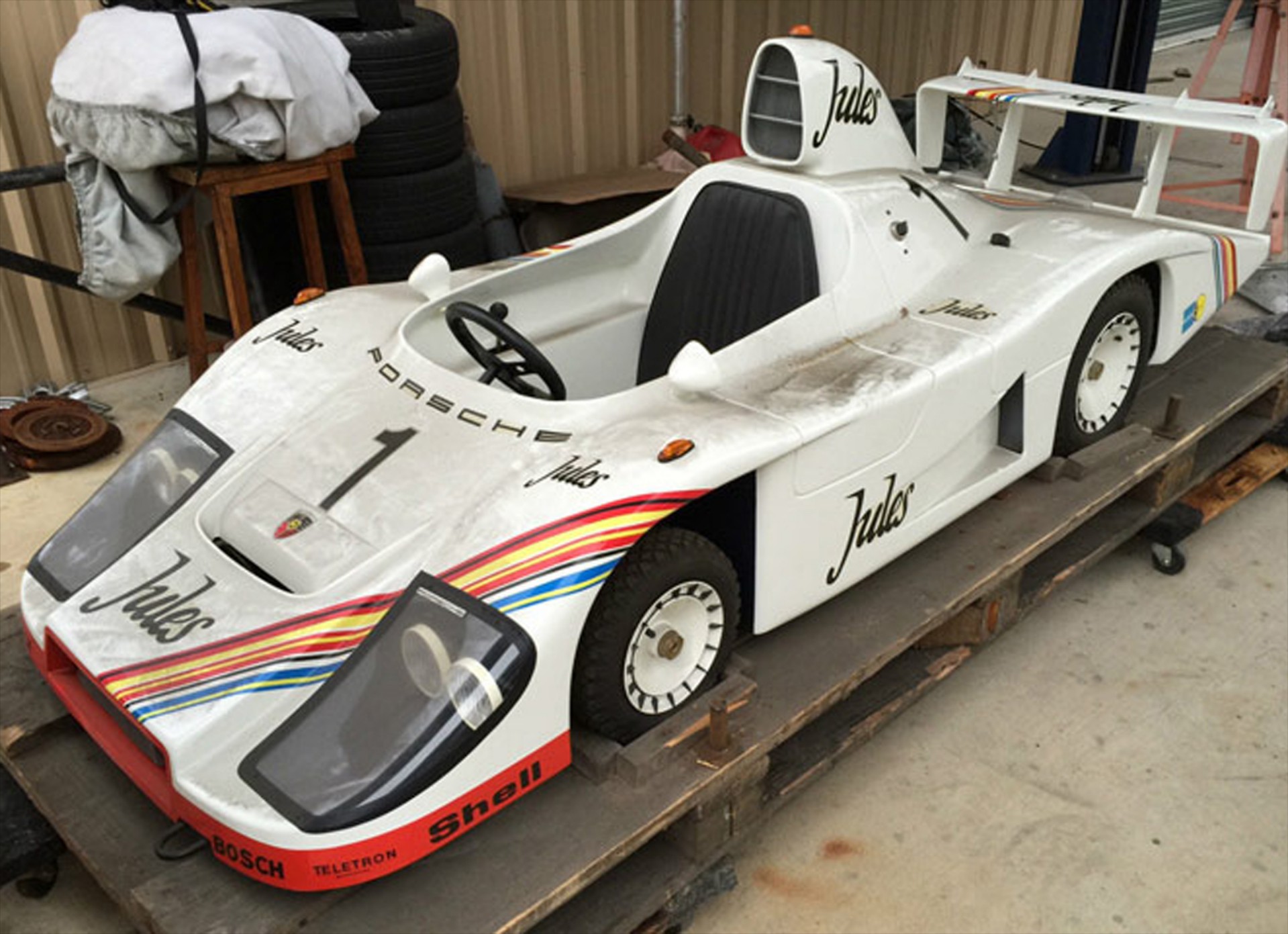 Συλλεκτικό kart Porsche 936