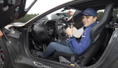 VIDEO: Ο Massa οδηγεί τη Jaguar του James Bond