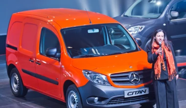 Mercedes Citan: Ντεμπούτο με BATALA & parkour