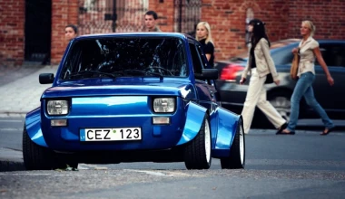 Fiat 126p με μοτέρ VTEC turbo (VIDEO)