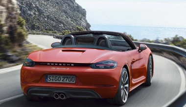 Αποκάλυψη της νέας Porsche 718 Boxster (S)