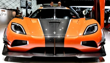 Η τελευταία Agera 1.360 ίππων στη Γενεύη