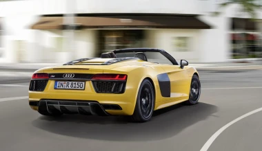 Νέο Audi R8 Spyder V10 στη Νέα Υόρκη (+video)