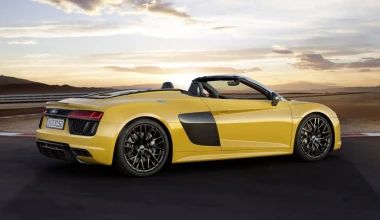 Νέο Audi R8 Spyder V10 στη Νέα Υόρκη (+video)