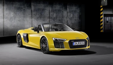 Νέο Audi R8 Spyder V10 στη Νέα Υόρκη (+video)