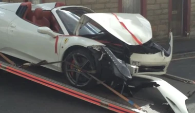 Τρακάρει τη Ferrari στη σημαντικότερη μέρα της ζωής του