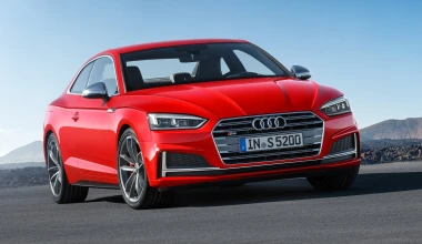 Αποκάλυψη του νέου Audi A5 & S5 Coupe