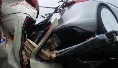 7 καινούργιες Porsche Cayman GT4 καταστράφηκαν… ταυτόχρονα!