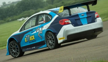 «Πέταξε» πάνω από το Isle of Man ο Higgins με το STi (video)