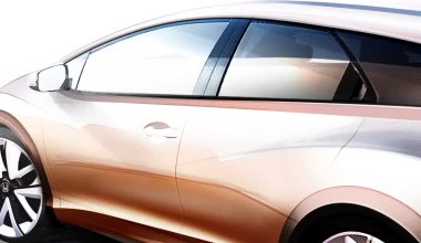 Honda Civic Wagon Concept teaser