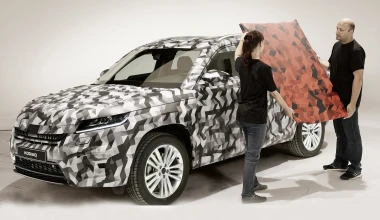 Το Skoda Kodiaq στο δρόμο αλλά με καμουφλάζ