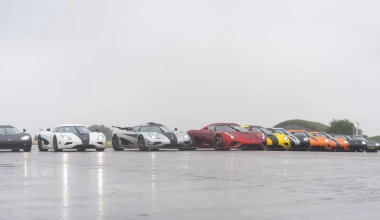 1η συγκέντρωση ιδιοκτητών Koenigsegg (video)