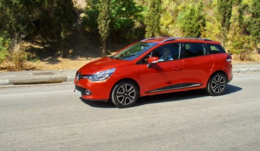 ΔΟΚΙΜΗ: Renault Clio Sport Tourer 1.5 dCi 90 PS