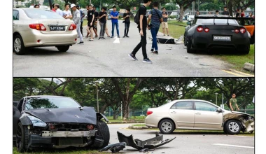 18χρονος τρακάρει Nissan GT-R (video)