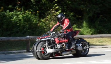 Μοτοσικλέτα με κινητήρα Maserati 470 ίππων (video)