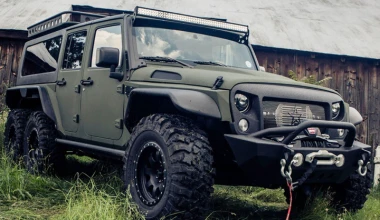 Κινέζοι έκαναν το Jeep Wrangler 6x6