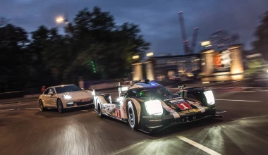 Αγωνιστική Porsche στους δρόμους του Λονδίνου