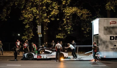 Αγωνιστική Porsche στους δρόμους του Λονδίνου