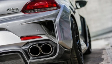 Ένα VW Scirocco… τούμπανο