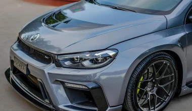 Ένα VW Scirocco… τούμπανο