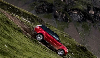 Ο Stig κάνει κατάβαση σκι με Range Rover (video)