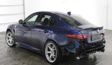 Τράκαρε την Giulia QV και την πουλάει