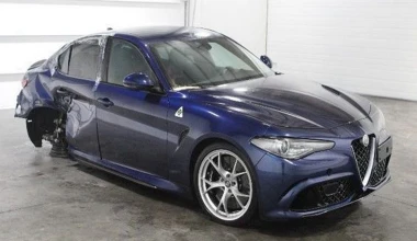 Τράκαρε την Giulia QV και την πουλάει