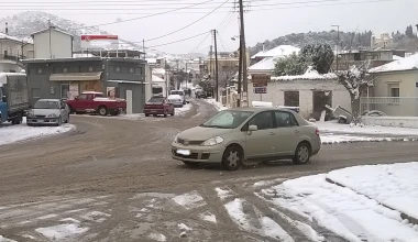 Ενημέρωση: Δρόμοι κλειστοί ή με αλυσίδες (upd)